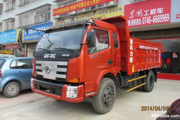Dongfeng Lituo 115hp 4X2(6 wheels) 3.85m Dump Truck Exterior