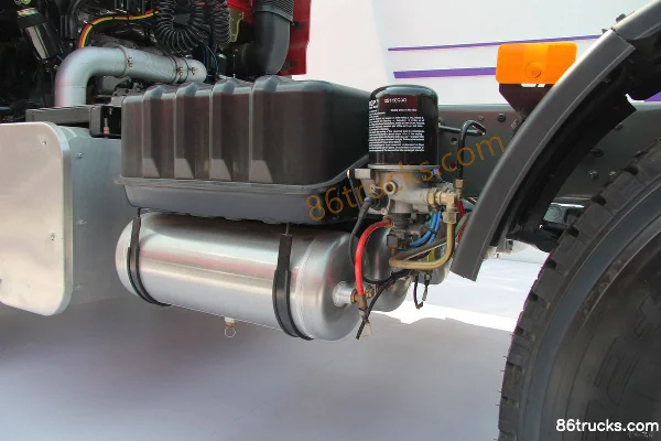 JAC GallopK5 série camion lourd 430 ch 6X4(10 roues) tracteur routier Châssis (3) | 86Trucks