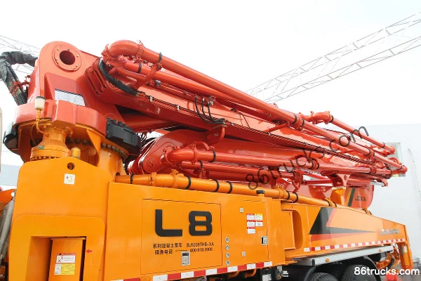 Foton 47m LNG Concrete Pump Truck (Foton Leisha Chassis) 6X4(10 wheels) Body (1) | 86Trucks