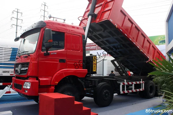Beiben V3M Heavy Truck 375 hp 6X4(10 wheels) 5.8m Dump Truck Exterior (3) | 86Trucks