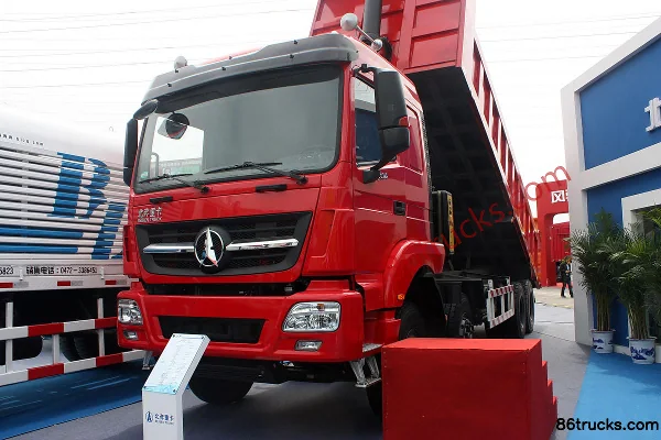 Beiben V3M Heavy Truck 375 hp 6X4(10 wheels) 5.8m Dump Truck Exterior (2) | 86Trucks