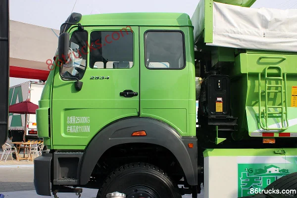 Beiben NG80B Heavy Truck 375 hp 6X4(10 wheels) 6.5m Dump Truck Exterior (3) | 86Trucks