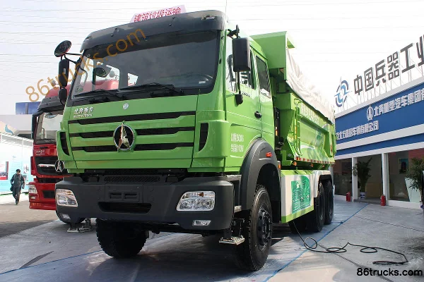 Beiben NG80B Heavy Truck 375 hp 6X4(10 wheels) 6.5m Dump Truck Exterior (2) | 86Trucks