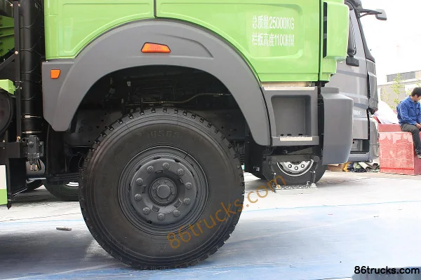 Beiben NG80B Heavy Truck 375 hp 6X4(10 wheels) 6.5m Dump Truck Chassis (2) | 86Trucks