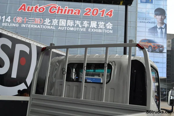 JAC Shuailing H380 141hp 4X2(6 wheels) Single Row Flatbed Light Truck (Right-Hand Drive) Body (2) | 86Trucks