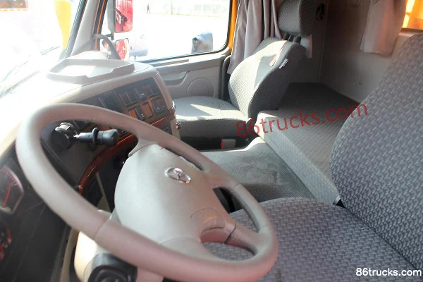 Dayun N8E Heavy Truck 290hp 8X4(12 wheels) 7.1m Dump Truck Cab (2) | 86Trucks