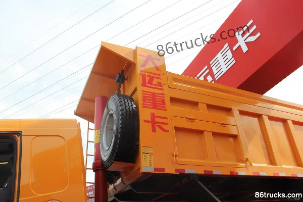 Dayun N8E Heavy Truck 290hp 8X4(12 wheels) 7.1m Dump Truck Body (2) | 86Trucks