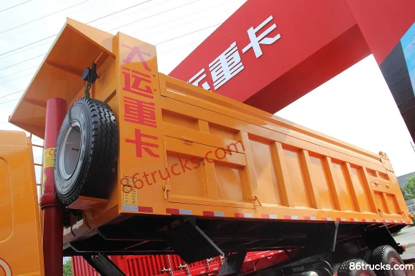 Dayun N8E Heavy Truck 290hp 8X4(12 wheels) 7.1m Dump Truck Body (1) | 86Trucks