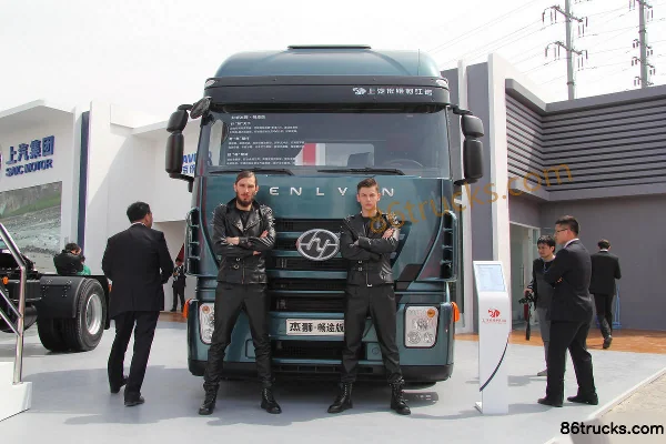 SAIC Hongyan Genlyon C100 Heavy Truck Changtu Edition 390 ch 6X4(10 roues) Tractor Truck Extérieur (2) | 86Trucks