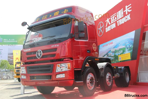 Dayun N8E Heavy Truck 380 hp 6X2(8 wheels) Tractor Truck Exterior (3) | 86Trucks