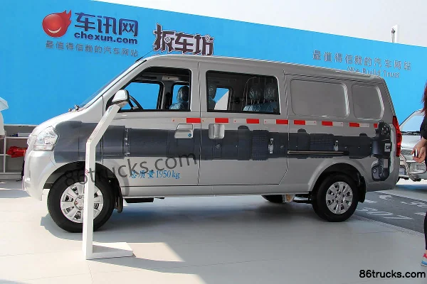 BAIC Weiwang 205 2013 Wangye 61hp 1.0L Van Exterior (3) | 86Trucks