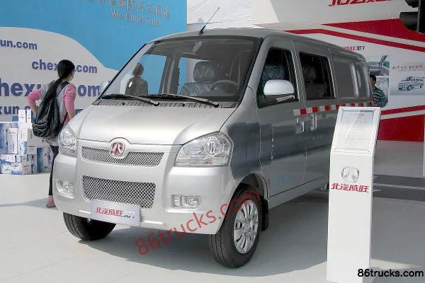BAIC Weiwang 205 2013 Wangye 61hp 1.0L Van Exterior (2) | 86Trucks