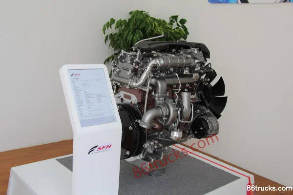 SAIC Fiat Powertrain Hongyan F1C.170 170 ch 3L China V moteur diesel Extérieur (3) | 86Trucks
