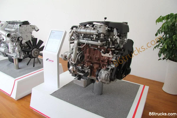 SAIC Fiat Powertrain Hongyan F1C.170 170 ch 3L China V moteur diesel Extérieur (2) | 86Trucks