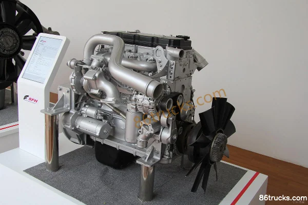 SAIC Fiat Powertrain Hongyan N4.180 180hp 4L Diesel Engine Exterior (2) | 86Trucks
