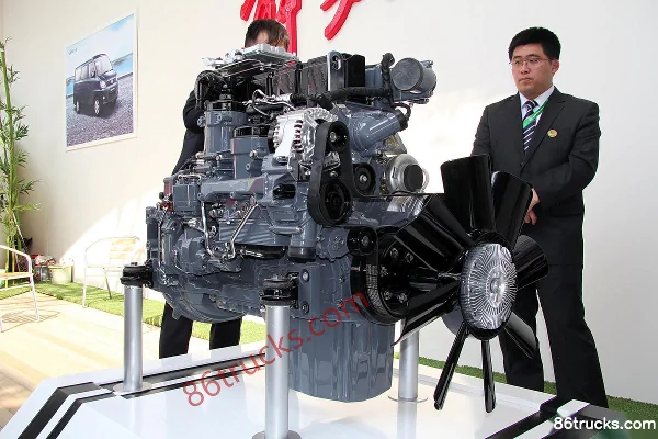 Dachai CA4DK1-18E5 180 ch 4.76L China V moteur diesel Extérieur (2) | 86Trucks