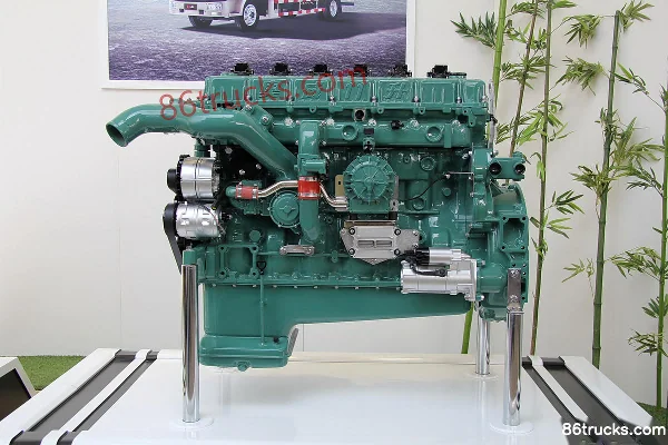 Xichai CA6SM2-37E5N 370 ch 11 L China V moteur au gaz naturel Extérieur (2) | 86Trucks