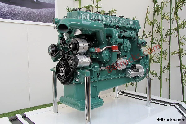 Xichai CA6SM2-37E5N 370 hp 11L China V Natural Gas Engine Exterior