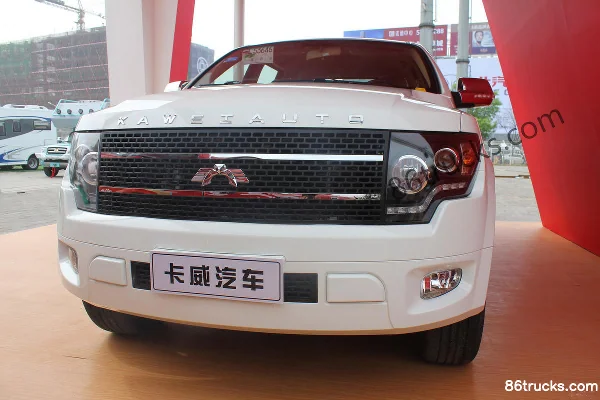 Kawei K1 Comfort 2.4L Gasoline Double Row Pickup Cab (2) | 86Trucks
