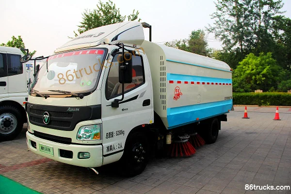 Foton Aumark Série 3 143 ch 4X2(6 roues) balayeuse (marque Yajie) Extérieur (2) | 86Trucks