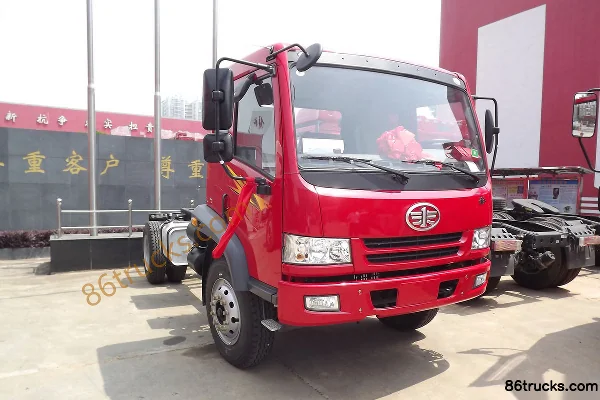 FAW Jiefang Qingdao Junwei (J5K) Medium Truck 190 hp 6X2(8 wheels) 5.4m Dump Truck Exterior (3) | 86Trucks