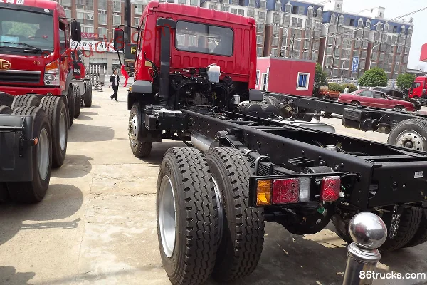 FAW Jiefang Qingdao Junwei (J5K) Medium Truck 190 hp 6X2(8 wheels) 5.4m Dump Truck Chassis (3) | 86Trucks