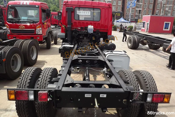 FAW Jiefang Qingdao Junwei (J5K) Medium Truck 190 hp 6X2(8 wheels) 5.4m Dump Truck Chassis (2) | 86Trucks