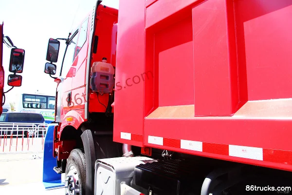 FAW Jiefang J6P Heavy Truck 375 hp 6X4(10 wheels) 5.8m LNG Dump Truck Exterior (3) | 86Trucks