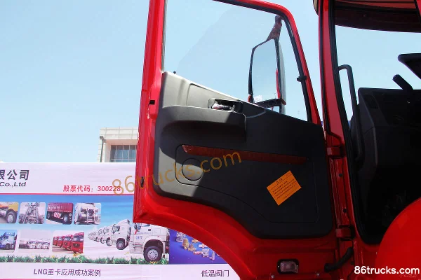 Beiben V3M heavy truck 340 hp 6X2(8 wheels) LNG tractor truck Cab (1) | 86Trucks