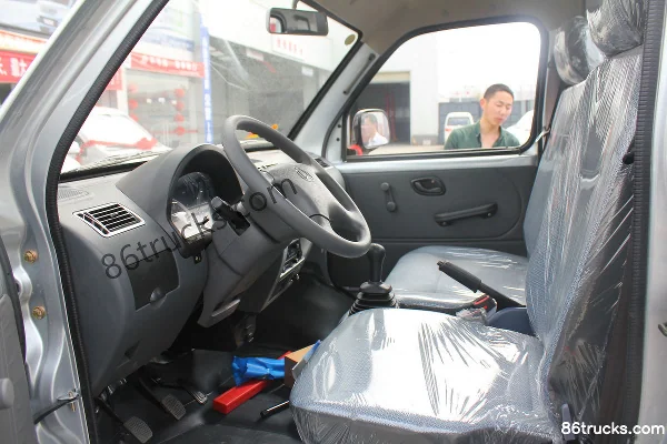 Ankai Shenqi 1.3L 99 hp 4X2(6 wheels) Gasoline/CNG 3m Single Row Mini Truck Cab (2) | 86Trucks