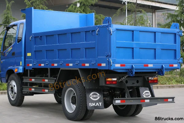 Shijun Skat Light Truck 130hp 4X2(6 wheels) 4.2m Dump Truck Exterior (3) | 86Trucks