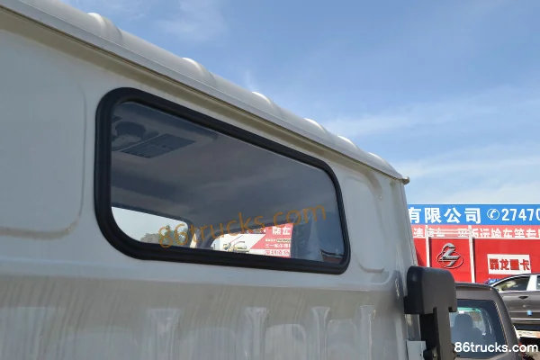 Jinbei Qiyun T33 107hp 4X2(6 wheels) 4.255m single-row flatbed light truck Chassis (2) | 86Trucks