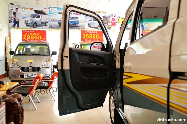 Jinbei Xiaohai Lion 82 hp 1.3L Van (High Spec) Cab (1) | 86Trucks