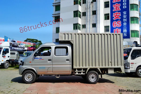 Jinbei Western Cowboy 1.3L 88 hp 4X2(6 wheels) Gasoline 2.6m Double Row Mini Truck Exterior (3) | 86Trucks