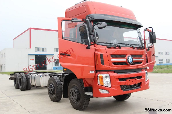 Sinotruk Wangpai W5G camion lourd 340 ch 8X4(12 roues) châssis de camion porteur à ridelles 9,4 m Extérieur (2) | 86Trucks