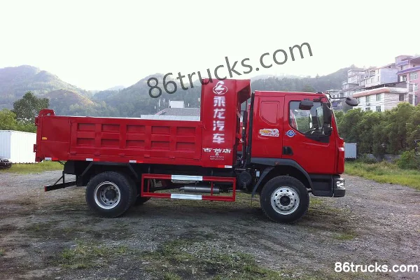 DongfengLiuqi Chenglong 130 ch 4X2(6 roues) camion benne 4,2 m Extérieur (3) | 86Trucks
