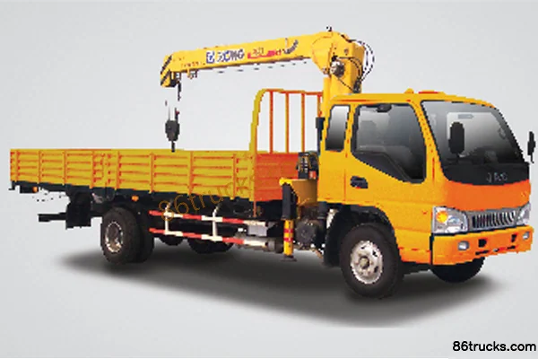 JAC JAC medium truck truck-mounted crane