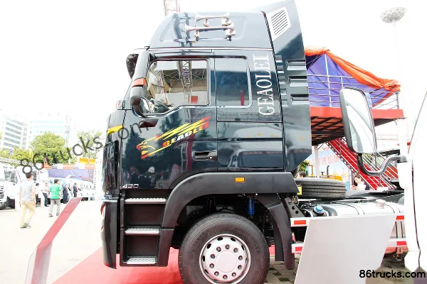 Shijun Geraole Heavy Truck 430 hp 6X4(10 wheels) Tractor Truck Exterior (3) | 86Trucks