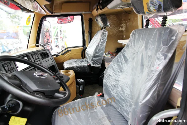 Shijun Geraole Heavy Truck 430 hp 6X4(10 wheels) Tractor Truck Cab (1) | 86Trucks