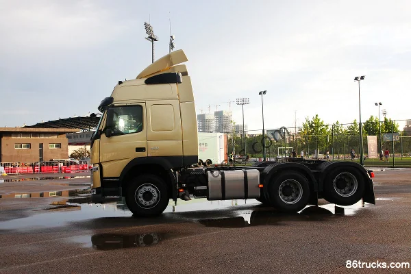 Volvo New FM Heavy Truck 460 hp 6X2R Tractor Truck (Gold) Exterior (3) | 86Trucks