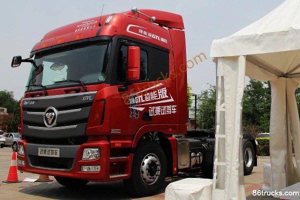 Foton Auman GTL 6 Series Heavy Truck Super Power Standard Type 430hp 6X4(10 wheels) Tractor Truck (High Roof Standard Floor Cab) Exterior (3