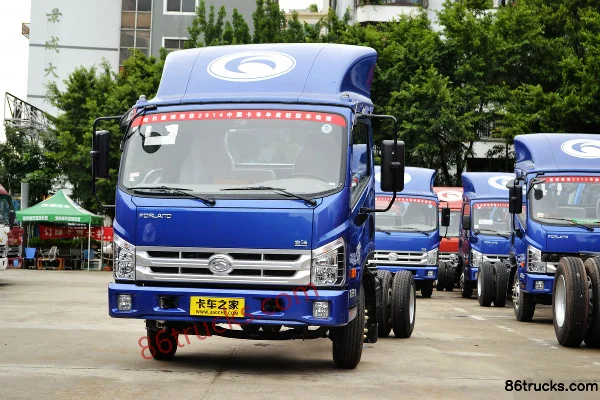 Foton Forland Kangrui H3 141 ch 4X2(6 roues) châssis de camion léger cabine simple Extérieur (2) | 86Trucks