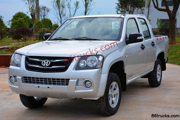 Qiling Auto New T5 Comfort Edition 2.2L gasoline 4WD standard box double-row pickup (China V) Cab (2) | 86Trucks