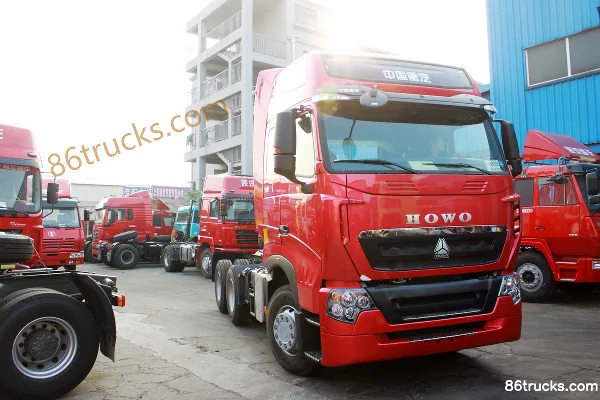 Sinotruk HOWO T7H Heavy Truck 360 hp 6X2(8 wheels) Dangerous Goods Tractor Truck (16-speed) Exterior (3) | 86Trucks