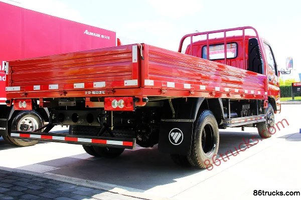 Foton Ollin CTX 131 hp 4X2(6 wheels) 4.17 m Single Row Flatbed Light Truck (China VI) Exterior (3) | 86Trucks