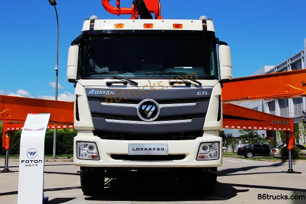 Foton L8 Series 50m concrete pump truck 8X4(12 wheels) Exterior (3) | 86Trucks