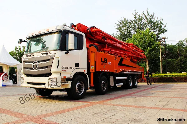 Foton L8 Series 50m concrete pump truck 8X4(12 wheels) Exterior (2) | 86Trucks