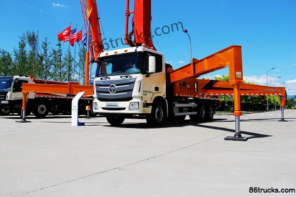 Foton L8 Series 50m concrete pump truck 8X4(12 wheels) Body (2) | 86Trucks