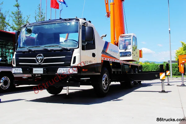 Foton L8 33-ton crane truck Exterior (2) | 86Trucks