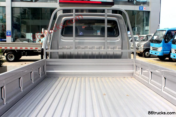 Beiqi Heibao Q5 1.2L 85hp 4X2(6 wheels) Gasoline 3.06m Single Row Flatbed Mini Truck Body (2) | 86Trucks